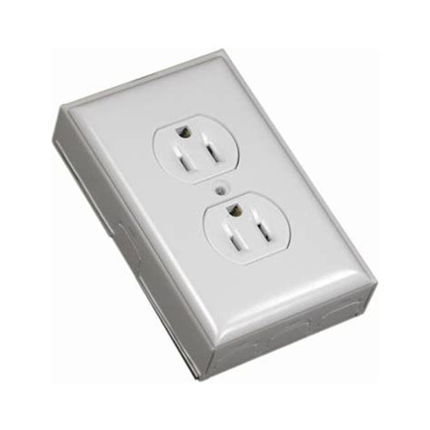 wiremold metal outlet box with duplex/faceplate outlet kit|legrand wiremold outlet.